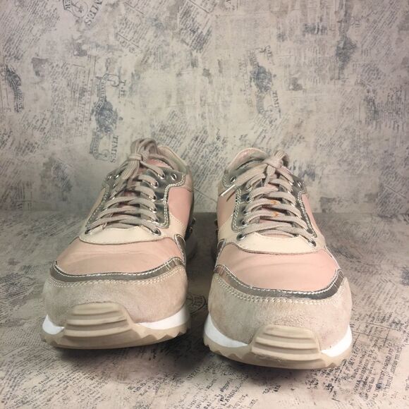 Attilio Giusti Leombruni Studded Leather Sneaker - Picture 3 of 14